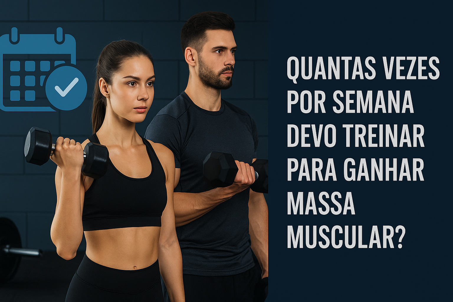 Quantas vezes por semana devo treinar para ganhar massa muscular? Descubra a frequência ideal para resultados rápidos