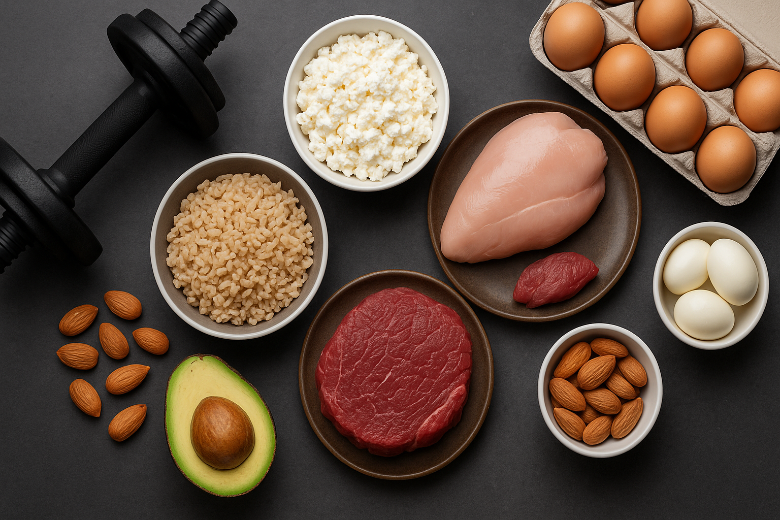 Os melhores alimentos para ganhar massa muscular: guia poderoso e essencial